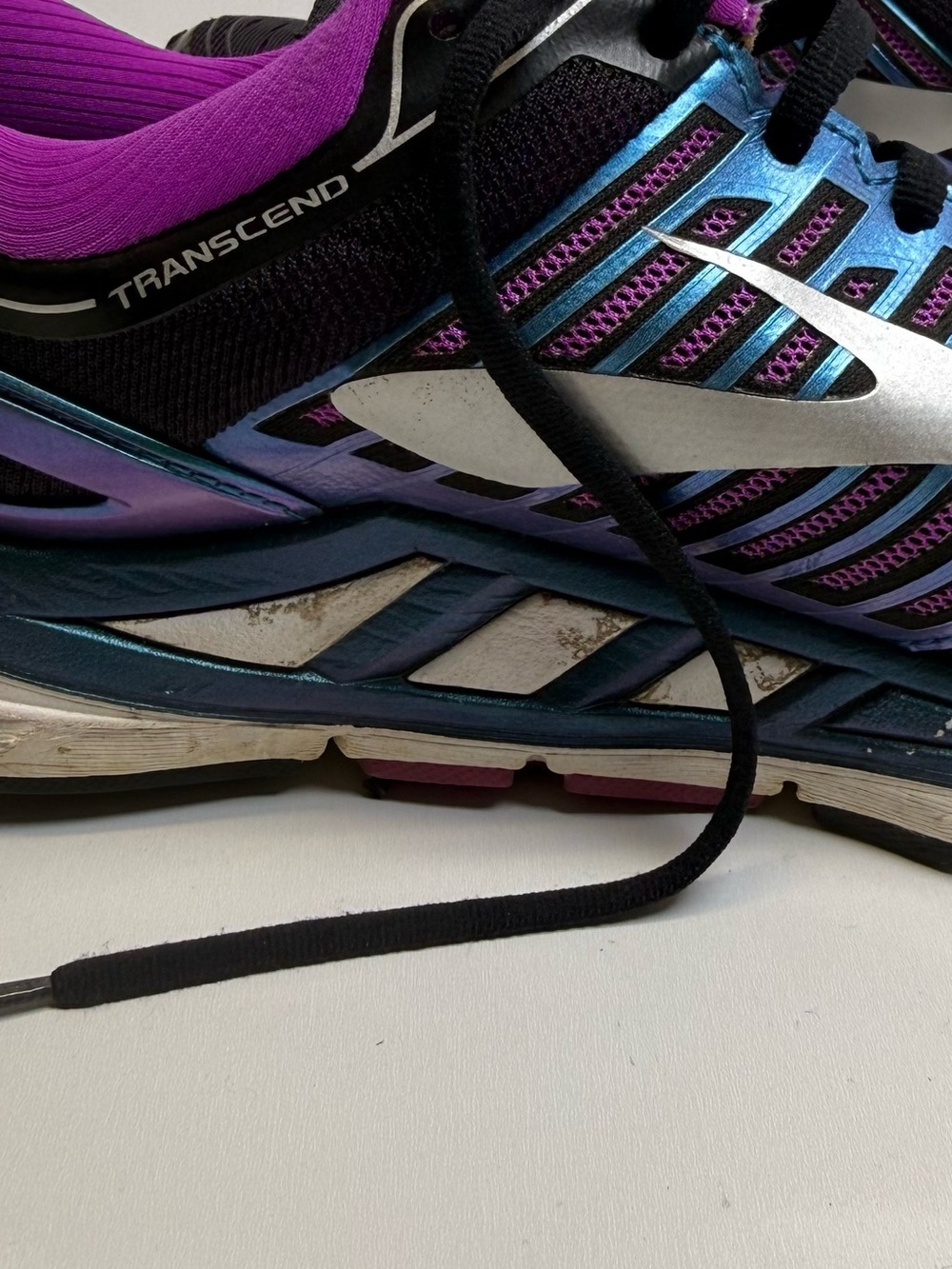 Brooks Transcend 5 Women's Size 10 Black Purple 1202631B023 Running Shoes - Picture 8 of 11